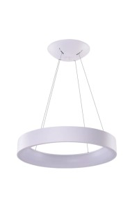 AZZARDO lampa wisząca SOLVENT R 80 CCT    SMART z pilotem biała