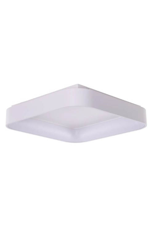 AZZARDO lampa sufitowa / plafon SOLVENT   S TOP 110 CCT SMART z pilotem biała