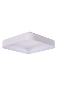 AZZARDO lampa sufitowa / plafon SOLVENT   S TOP 110 CCT SMART z pilotem biała