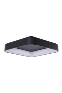 AZZARDO lampa sufitowa / plafon SOLVENT   S TOP 110 CCT SMART z pilotem czarna