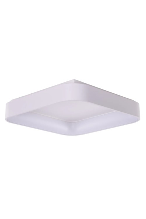 AZZARDO lampa sufitowa / plafon SOLVENT   S TOP 60 CCT SMART z pilotem biała
