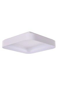 AZZARDO lampa sufitowa / plafon SOLVENT   S TOP 60 CCT SMART z pilotem biała