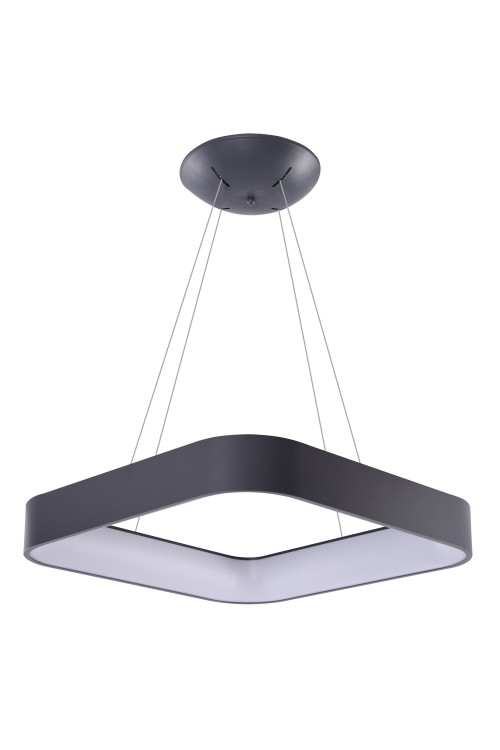 AZZARDO lampa wisząca SOLVENT S 60 CCT    SMART z pilotem szara