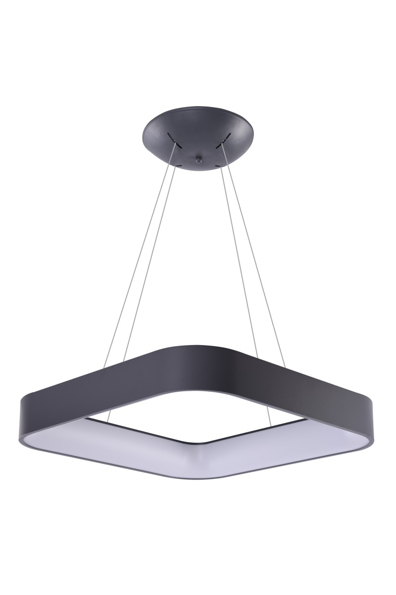 AZZARDO lampa wisząca SOLVENT S 60 CCT    SMART z pilotem szara