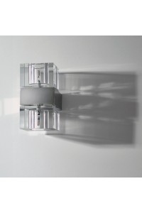 AZZARDO lampa ścienna BOX 2               transparentna