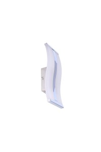 AZZARDO lampa ścienna BERTONE chromowana