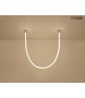 MOOSEE lampa wisząca LASSO 300 Smart      srebrna