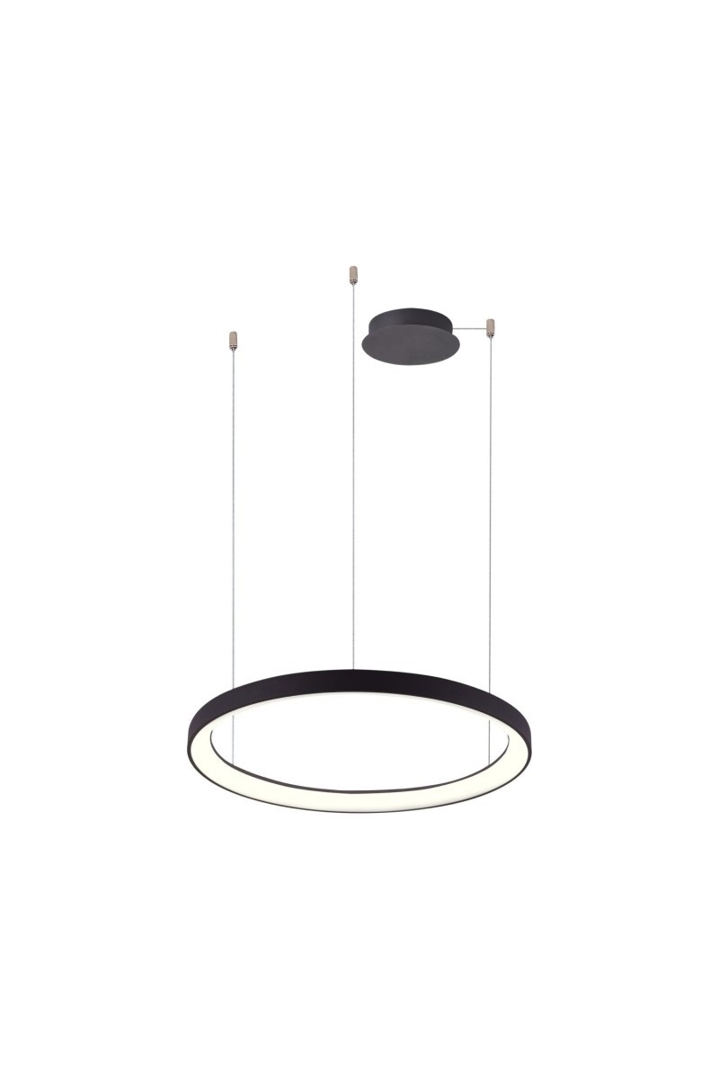 AZZARDO lampa wisząca AGNES 48 DIMM CCT   SWITCH czarna