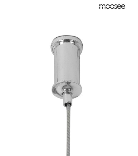 MOOSEE lampa wisząca LASSO 400 Smart      srebrna