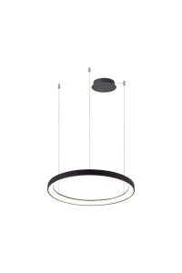 AZZARDO lampa wisząca AGNES 48 DIMM CCT   SWITCH czarna