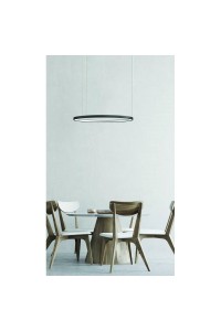 AZZARDO lampa wisząca AGNES 48 DIMM CCT   SWITCH czarna