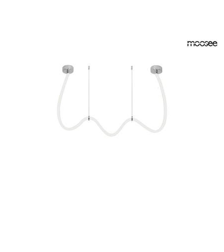 MOOSEE lampa wisząca LASSO 400 Smart      srebrna