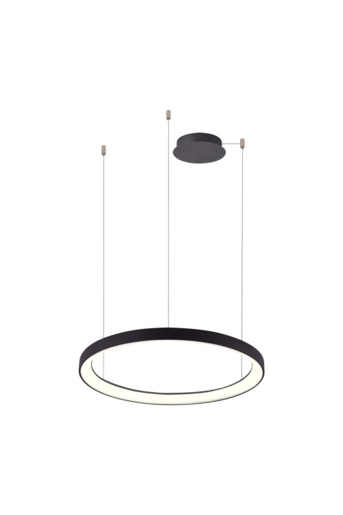 AZZARDO lampa wisząca AGNES 58 DIMM CCT   SWITCH czarna