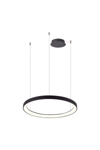 AZZARDO lampa wisząca AGNES 58 DIMM CCT   SWITCH czarna