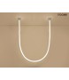 MOOSEE lampa wisząca LASSO 600 Smart      srebrna
