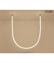 MOOSEE lampa wisząca LASSO 800 Smart      srebrna