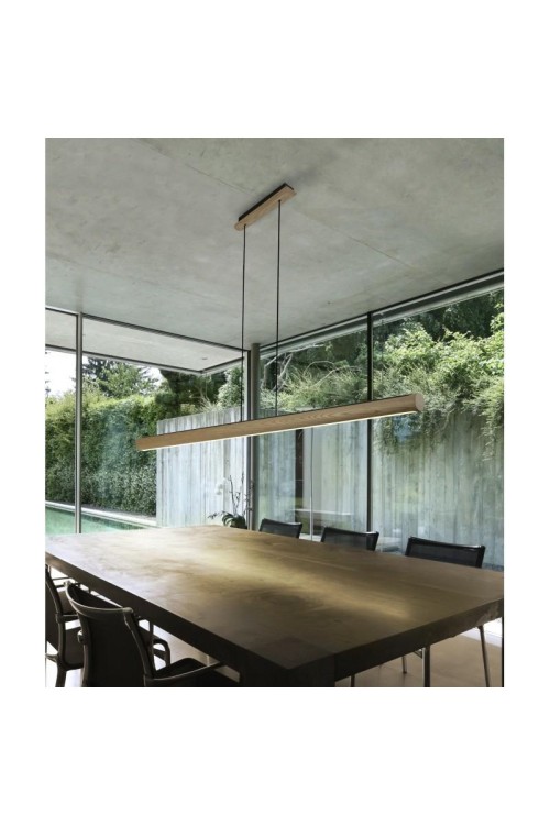 AZZARDO lampa wisząca ALBERO WOOD         drewniana