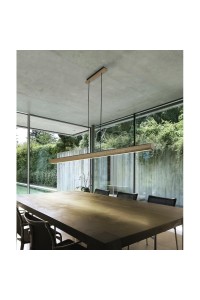 AZZARDO lampa wisząca ALBERO WOOD         drewniana