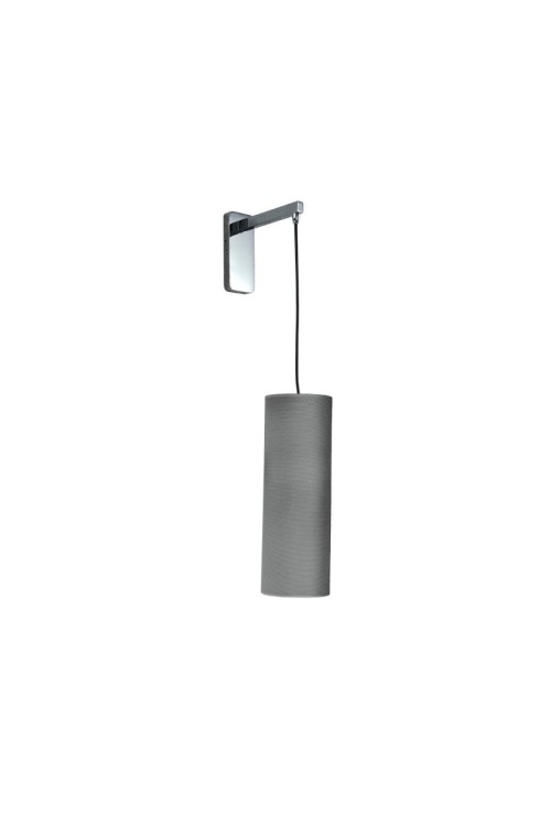 AZZARDO lampa ścienna ALMERIA szara