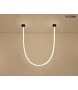MOOSEE lampa wisząca LASSO 400 Smart      czarna