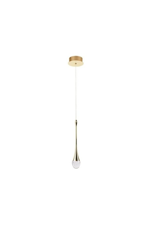 AZZARDO lampa wisząca DALMA 1 złota