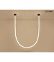 MOOSEE lampa wisząca LASSO 600 Smart      czarna