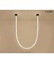 MOOSEE lampa wisząca LASSO 500 Smart      czarna