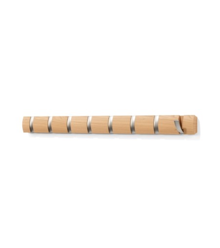 UMBRA wieszak na ubrania FLIP 8 naturalny