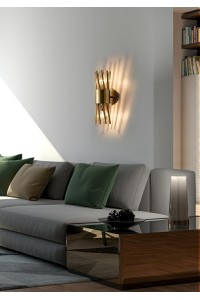 MOOSEE zestaw 2 lamp ściennych LORENZO    złoty