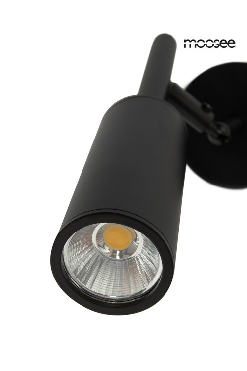 MOOSEE zestaw 2 lamp ściennych PRISMA     czarny