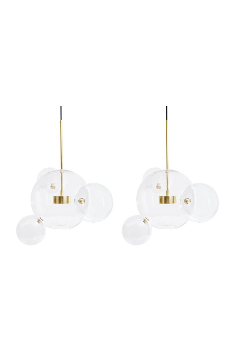 MOOSEE zestaw 2 lamp wiszących CAPRI 4    złoty