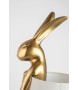 KARE lampa stołowa RABBIT 88 cm biała / złota