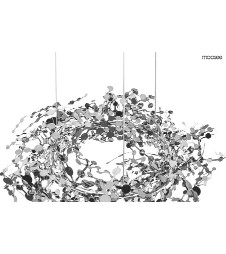 MOOSEE lampa wisząca MONETE 60 chrom