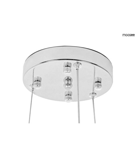 MOOSEE lampa wisząca MONETE 60 chrom