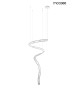 MOOSEE lampa wisząca WAVE CORDON 1A chrom