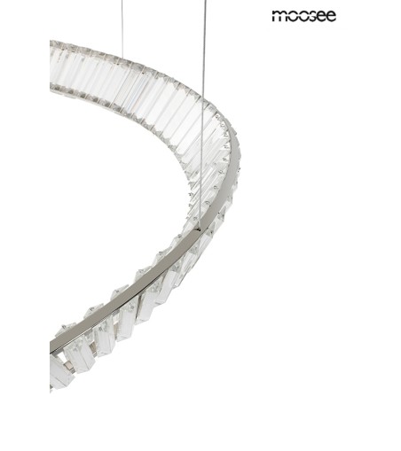 MOOSEE lampa wisząca WAVE CORDON 1A chrom