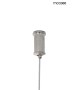 MOOSEE lampa wisząca WAVE CORDON 1A chrom