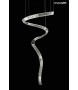 MOOSEE lampa wisząca WAVE CORDON 1A chrom