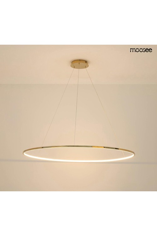MOOSEE lampa wisząca RING SLIM 100 złota