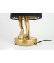 KARE lampa stołowa RABBIT 50 cm złota / czarna