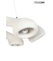 MOOSEE lampa wisząca NIDO biała
