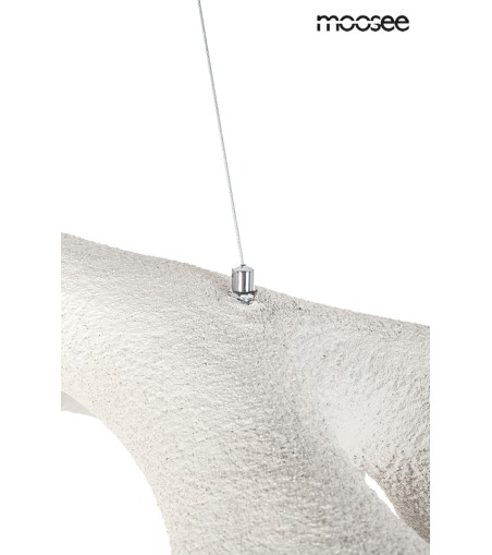 MOOSEE lampa wisząca NIDO biała