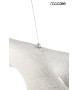 MOOSEE lampa wisząca NIDO biała