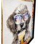 Obraz COFFEE DOG 100x100 cm
