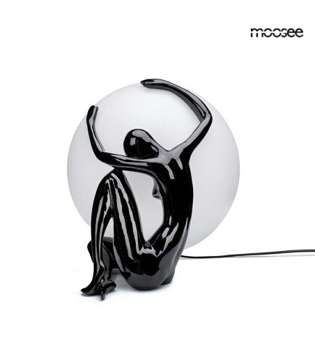 MOOSEE lampa stołowa UOMO 50 czarna