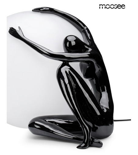 MOOSEE lampa stołowa UOMO 50 czarna