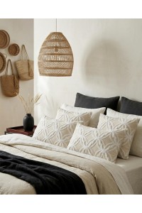 Poduszka dekoracyjna SHP BOHO 45x45       beżowa