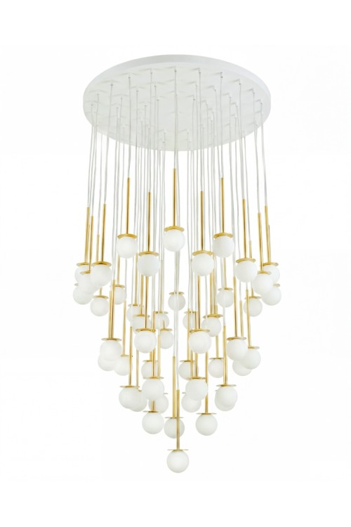 MOOSEE lampa wisząca CANNON DISC 50       złota