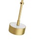 MOOSEE lampa wisząca CAPRI LINE 3 złota   / biała - 180 LED, aluminium, szkło