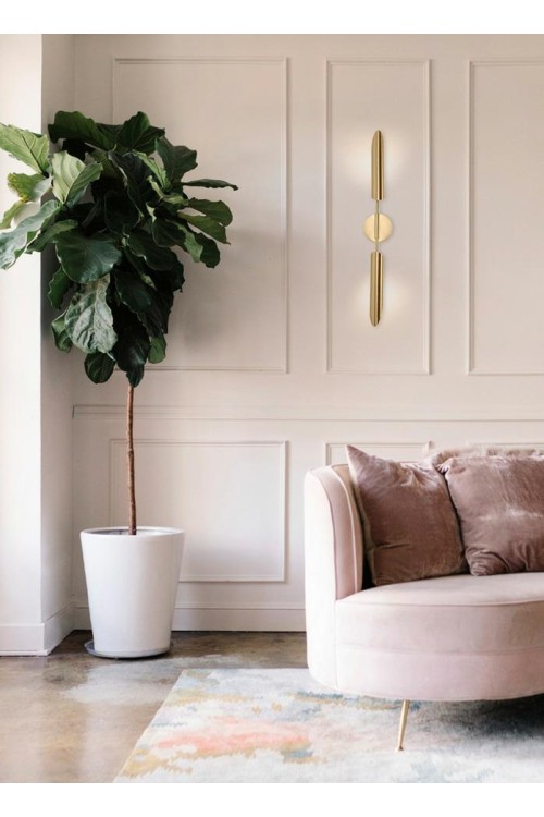 MOOSEE zestaw 2 lamp ściennych LOCCA      złoty